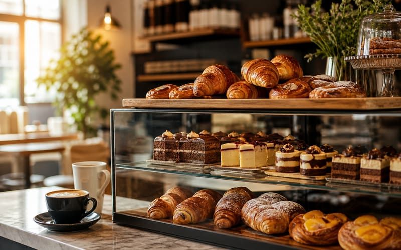 Cafe and pastry products