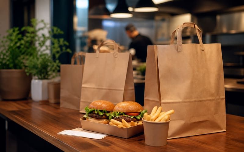 Restaurant pickup order handoff