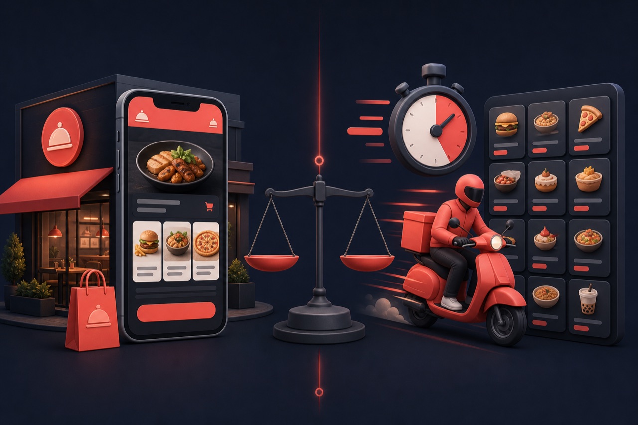 Your own ordering system vs Getir Yemek
