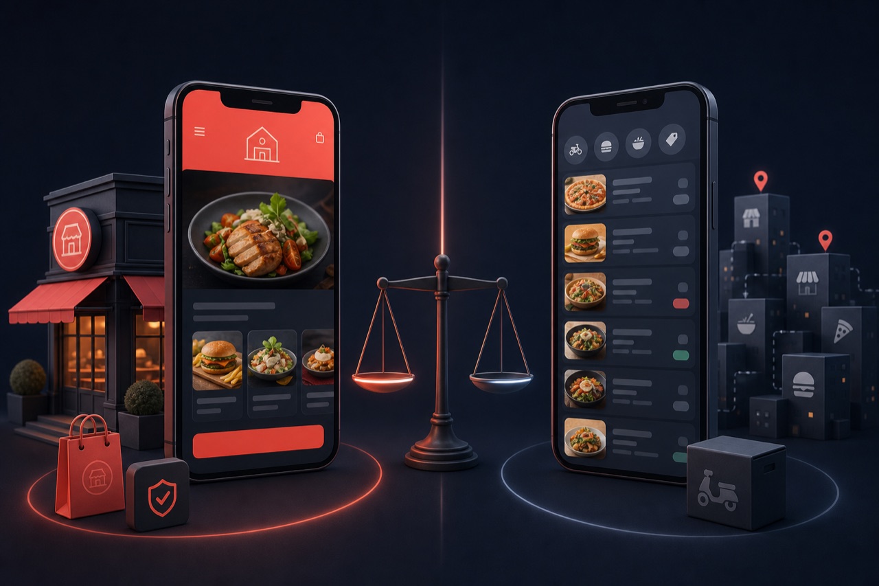 Your own ordering system vs Yemeksepeti