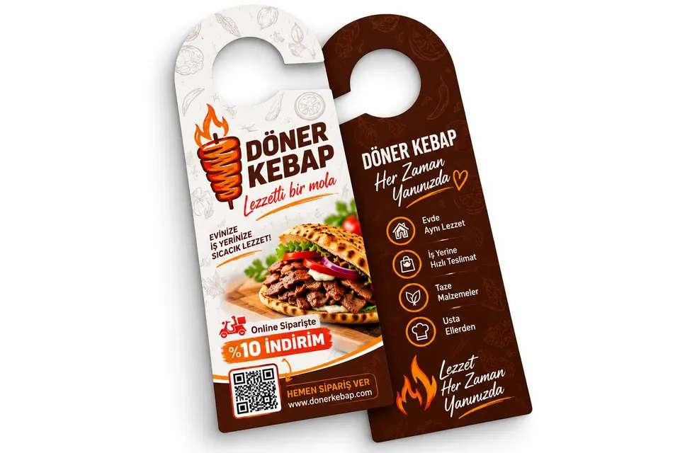 Door-hanger flyer