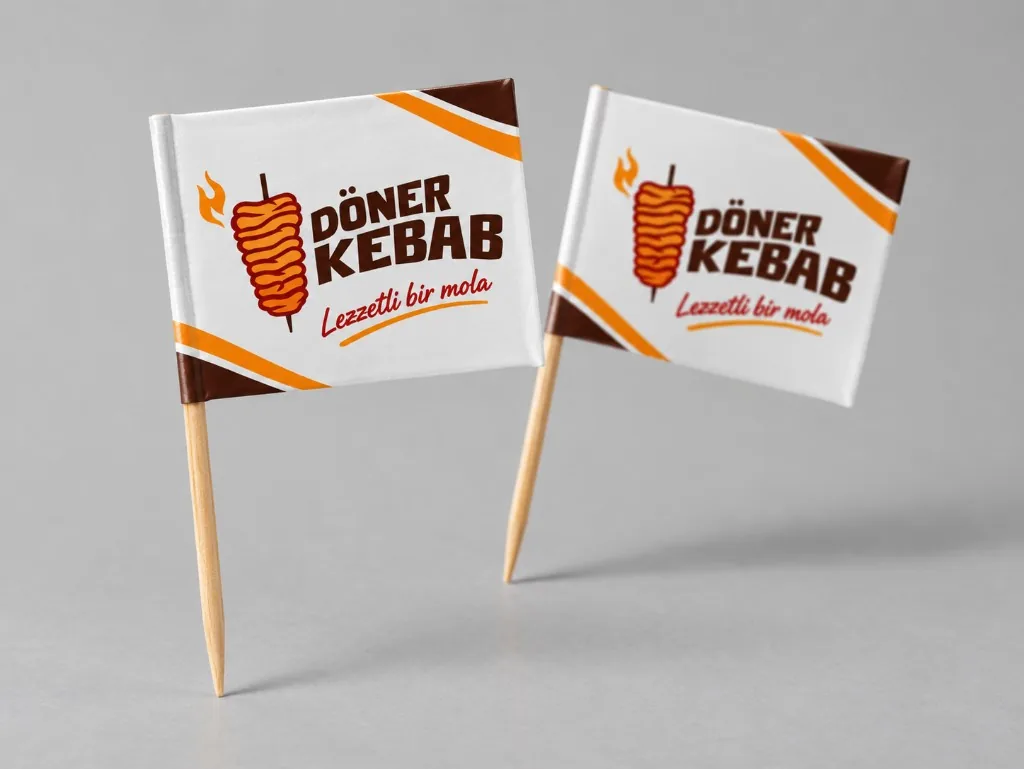 Toothpick flag