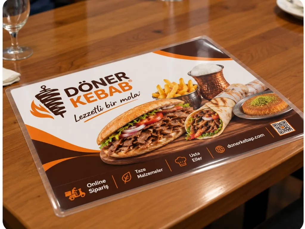 PVC-coated placemat