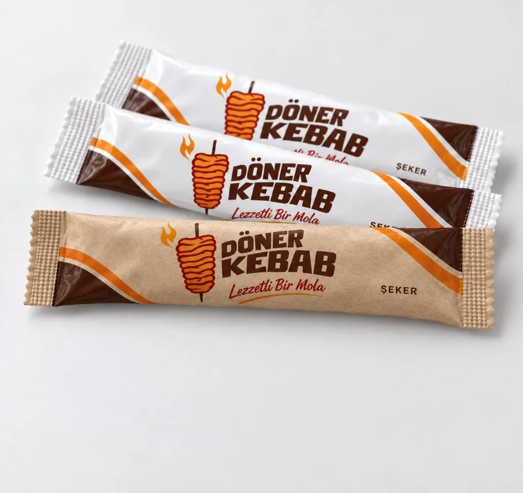 Printed sugar stick